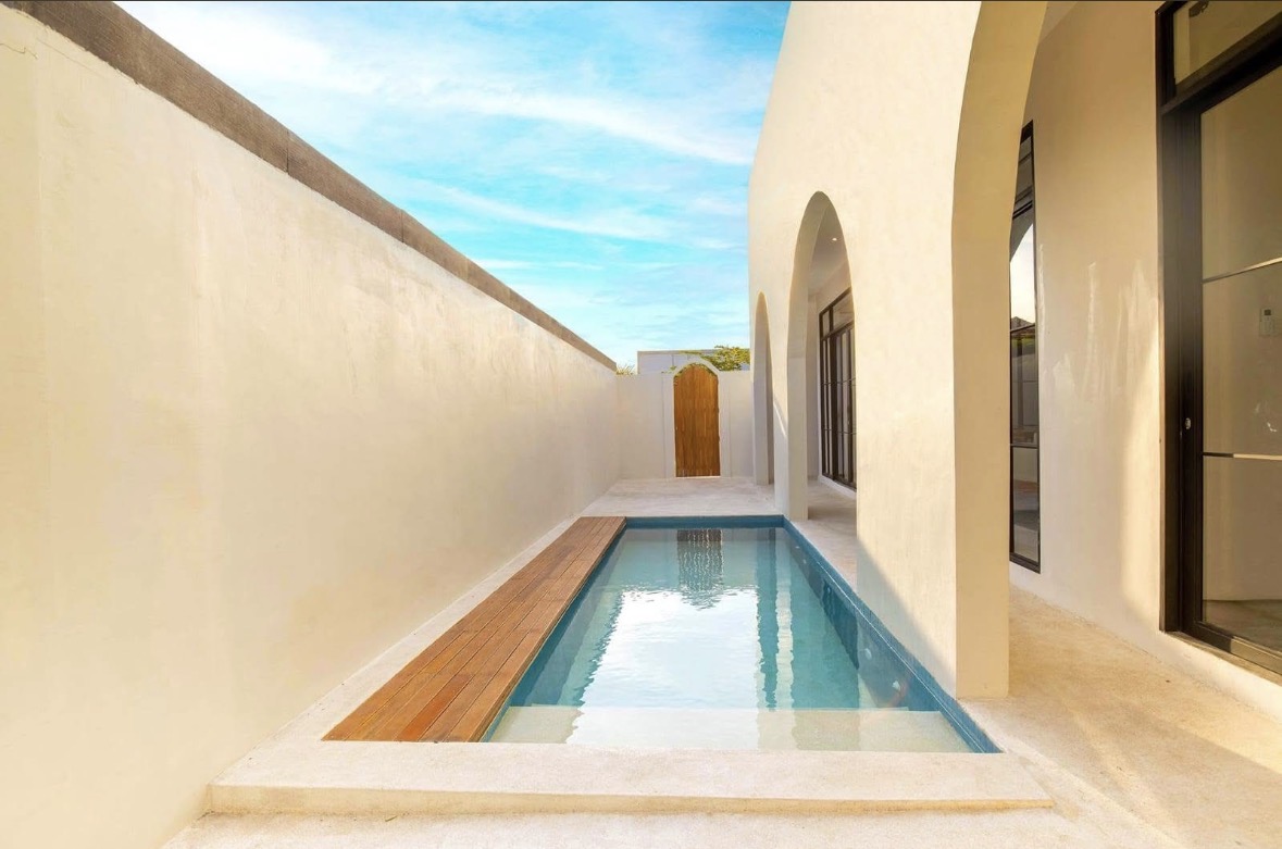 3BR Villa with Private Pool for Rent in Canggu image 1