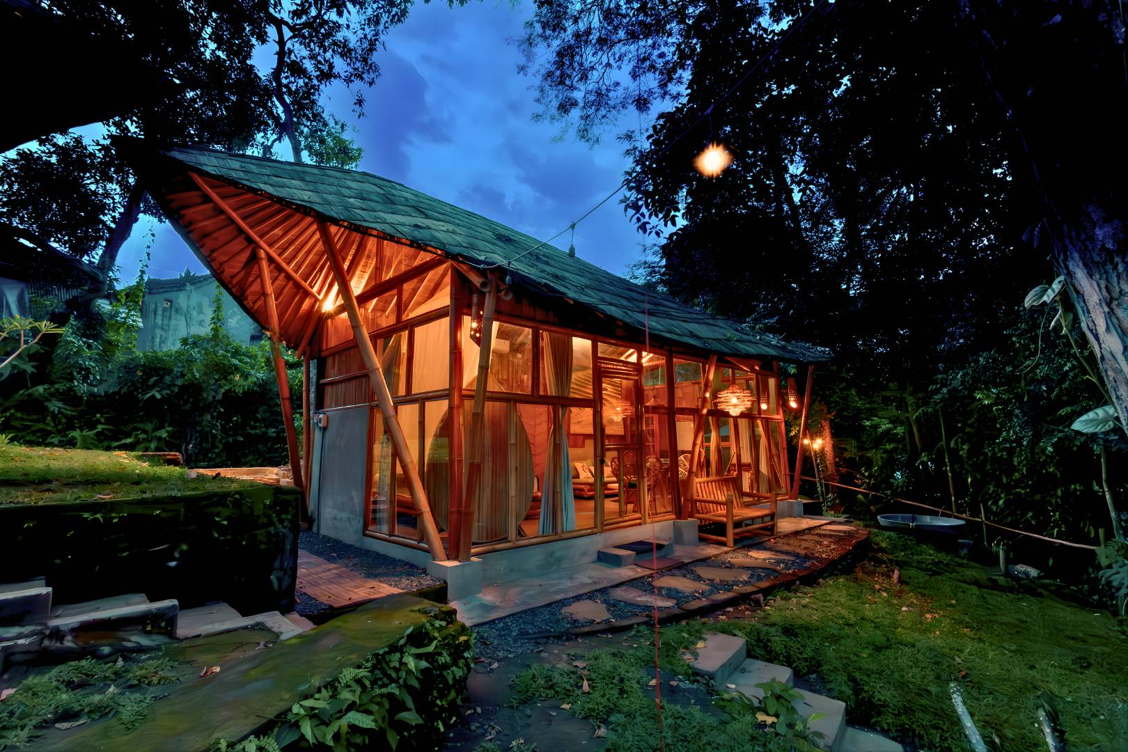 1BR Jungle Inspired Bamboo Villa  image 1