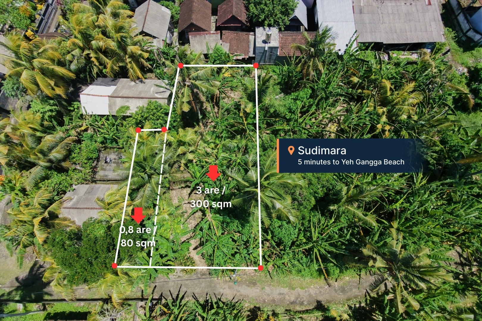Leasehold - 300 sqm Land Near Yeh Gangga Beach image 1