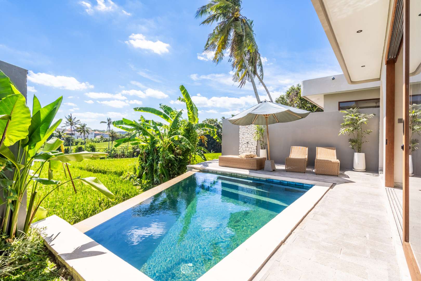 Tumbak Bayuh - 3BR Brand New Bohemian Style Villa image 1