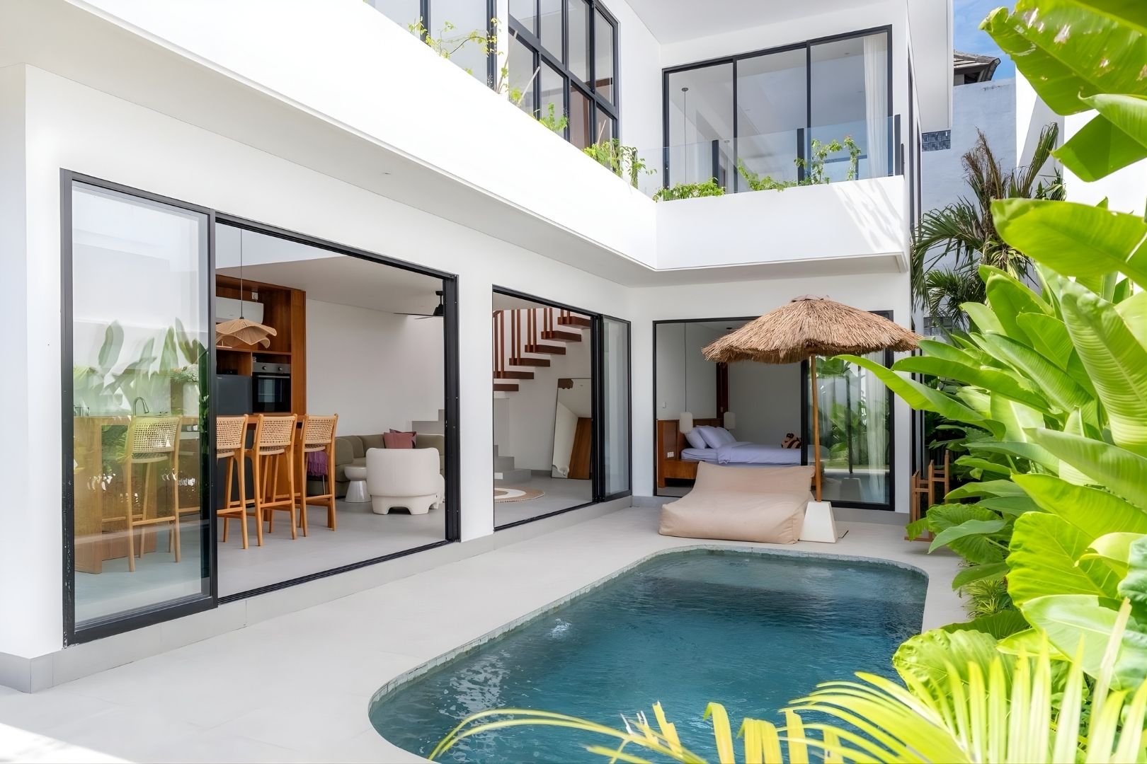 Brand New 3BR Villa For Lease in Kedungu image 1