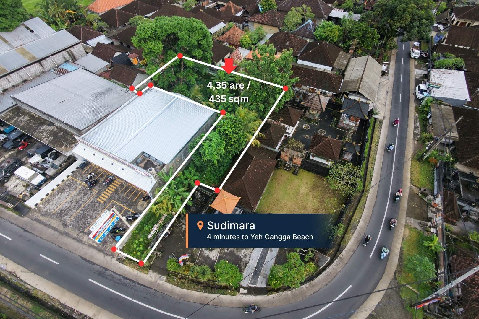 435 sqm Land Near Yeh Gangga Beach image 1