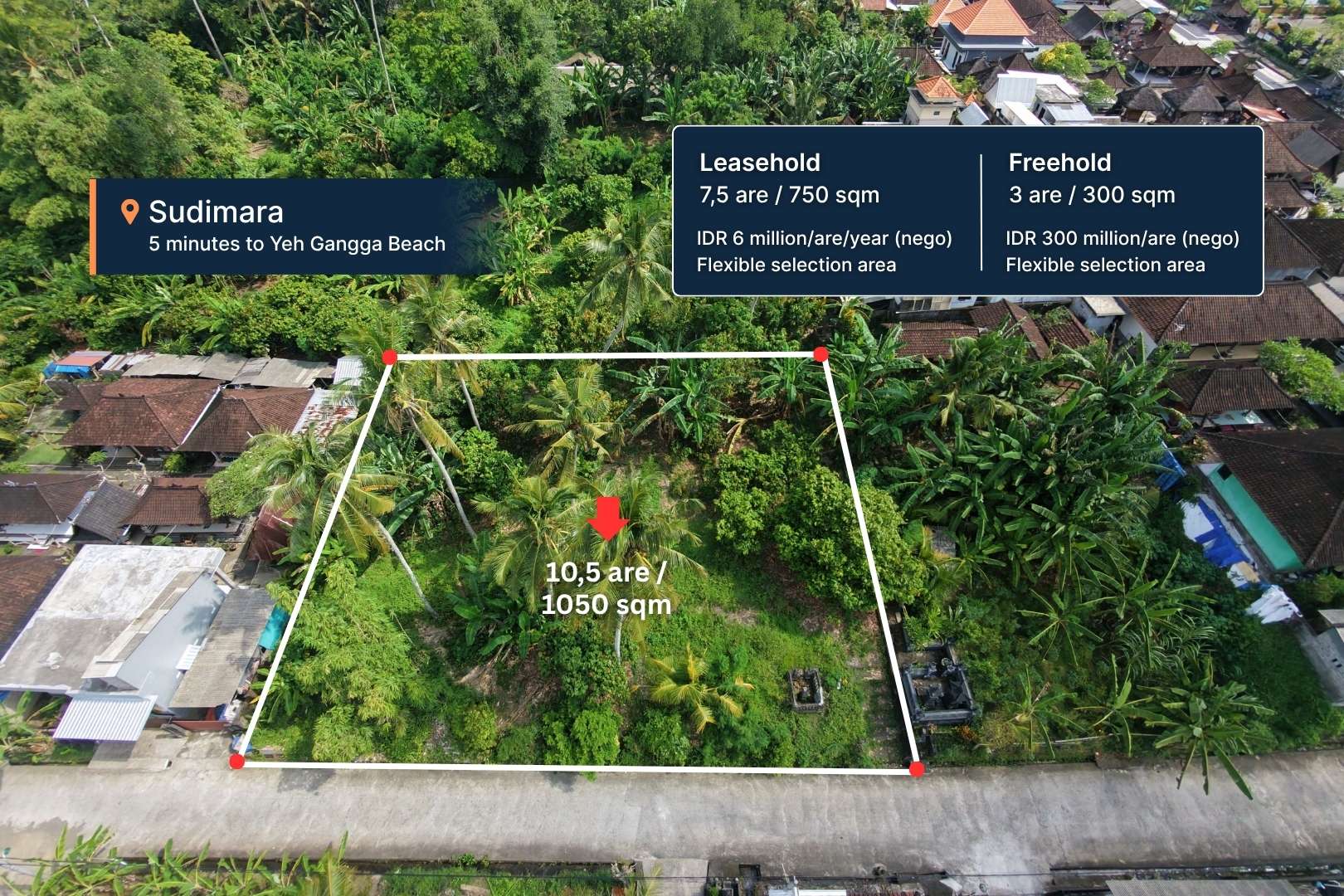 Freehold & Leasehold Land in Sudimara Tabanan image 1