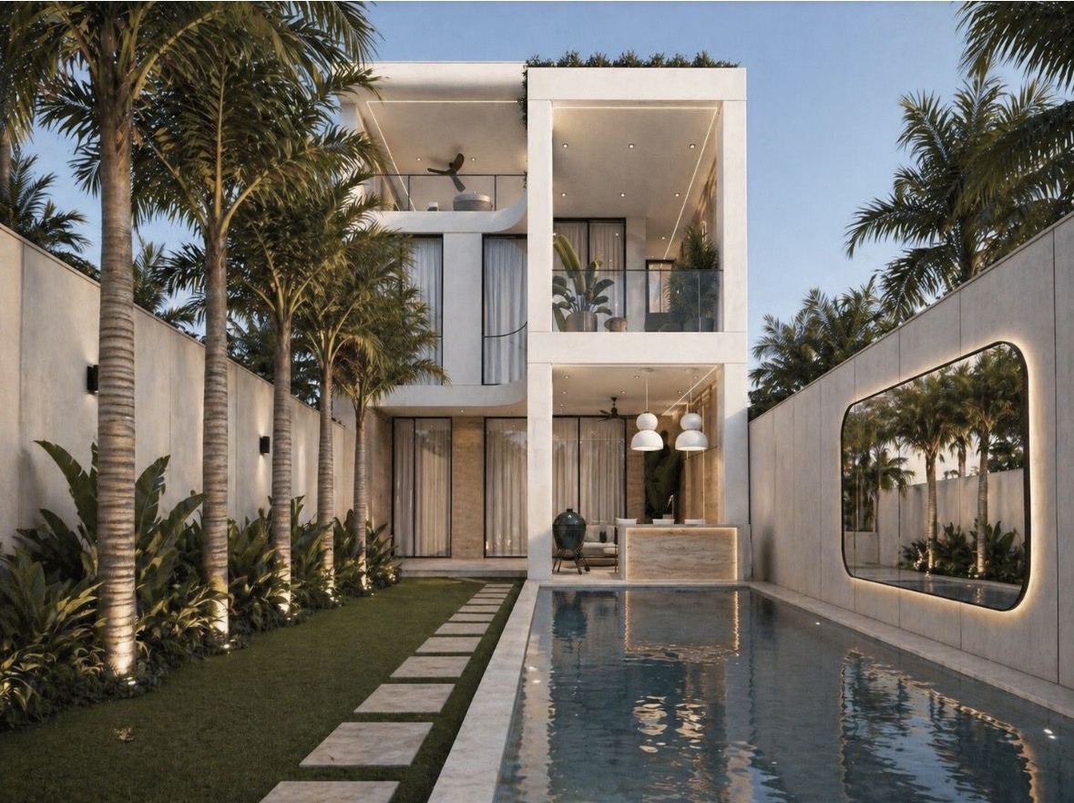 Exclusive 3-Bedroom Ocean View Villas in Seseh